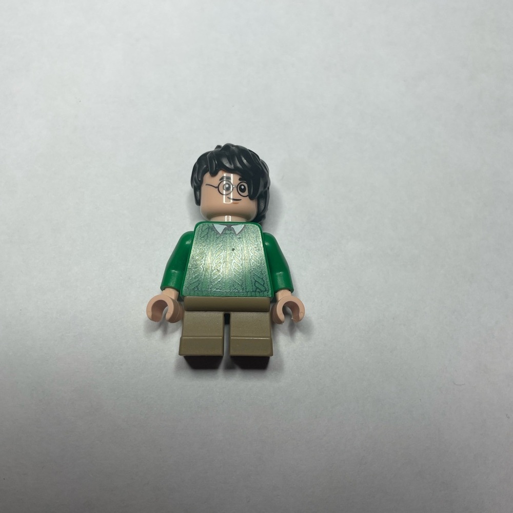 Lego Harry Potter 76428 Green Sweater Sorcerer's Stone Harry Potter Minifigure